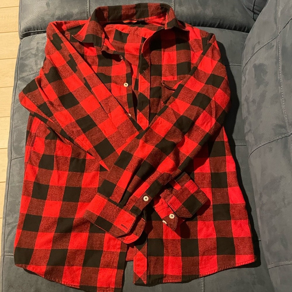 Mens Lumberjack plaid shirt